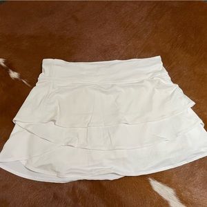 Athleta Girl XXL/16 White Tennis Skirt.